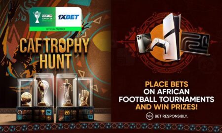 CAF Trophy Hunt: Win iPhone 17 Pro Max, iPad Air 11, Valve Steam Deck, And Other Prizes In 1xBet Promo! CAF Trophy Hunt