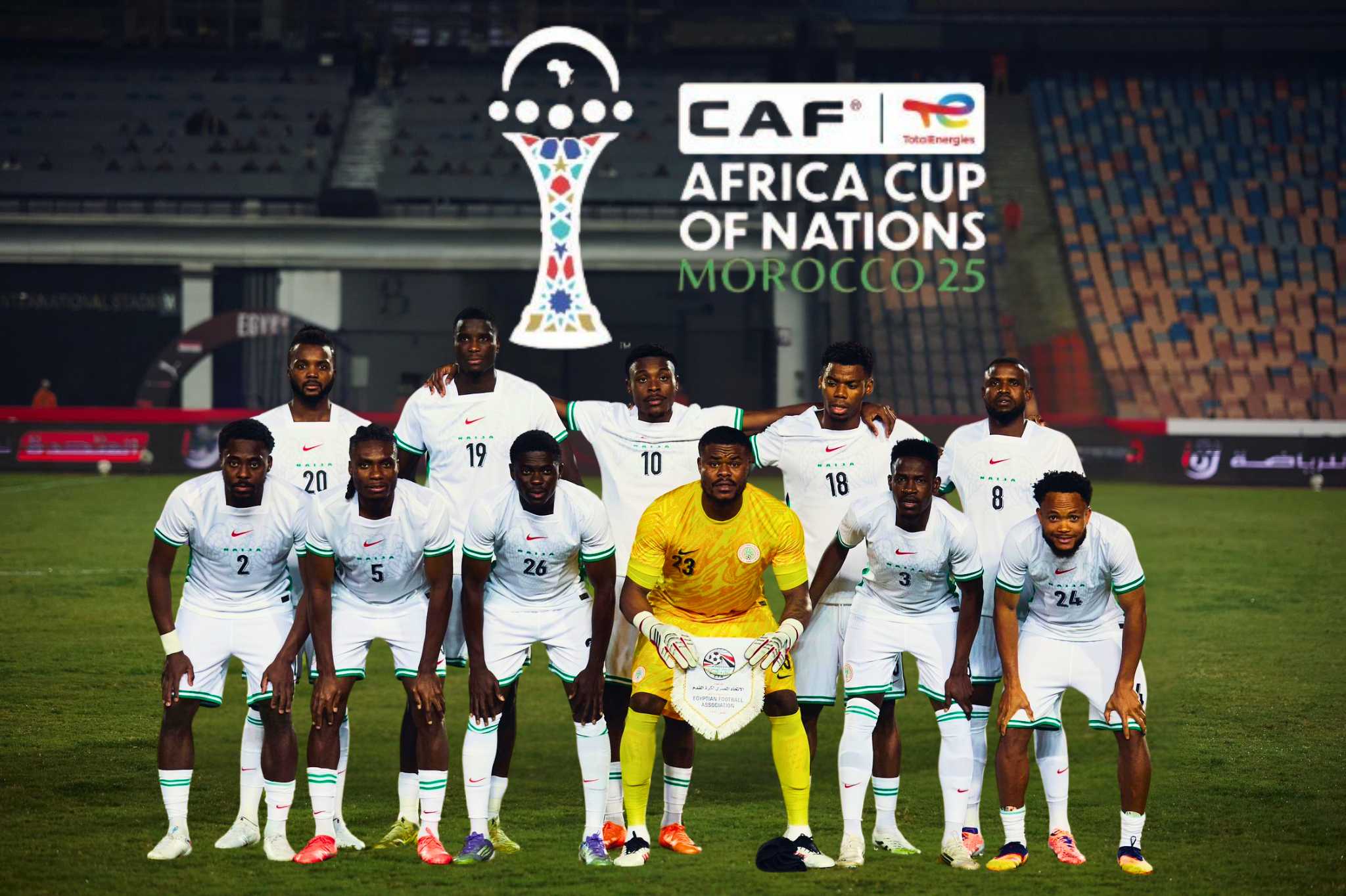 AFCON 2025 – Siddon Look! — Odegbami AFCON 2025: Super Eagles starting lineup in training match against Egypt in Cairo
