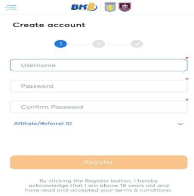 create an account