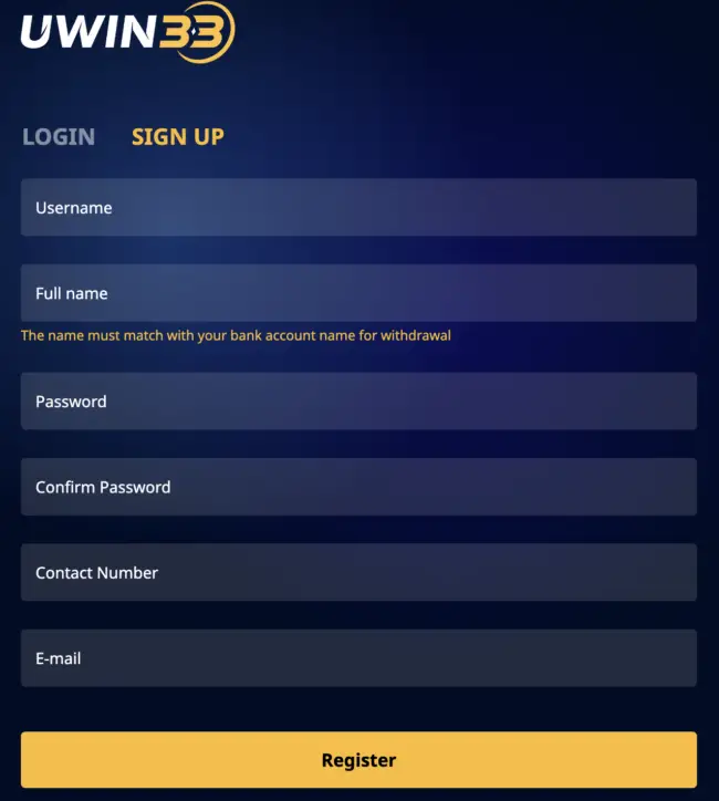 register at uwin33, Best Trusted Online Casino in Singapore 2024