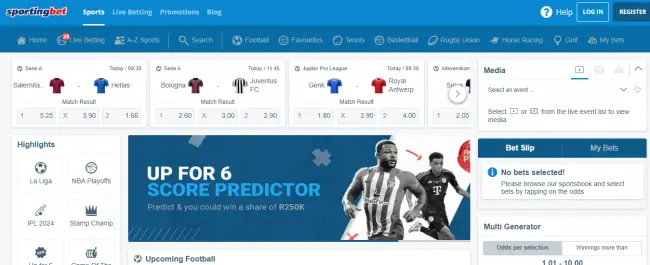 sportingber south africa