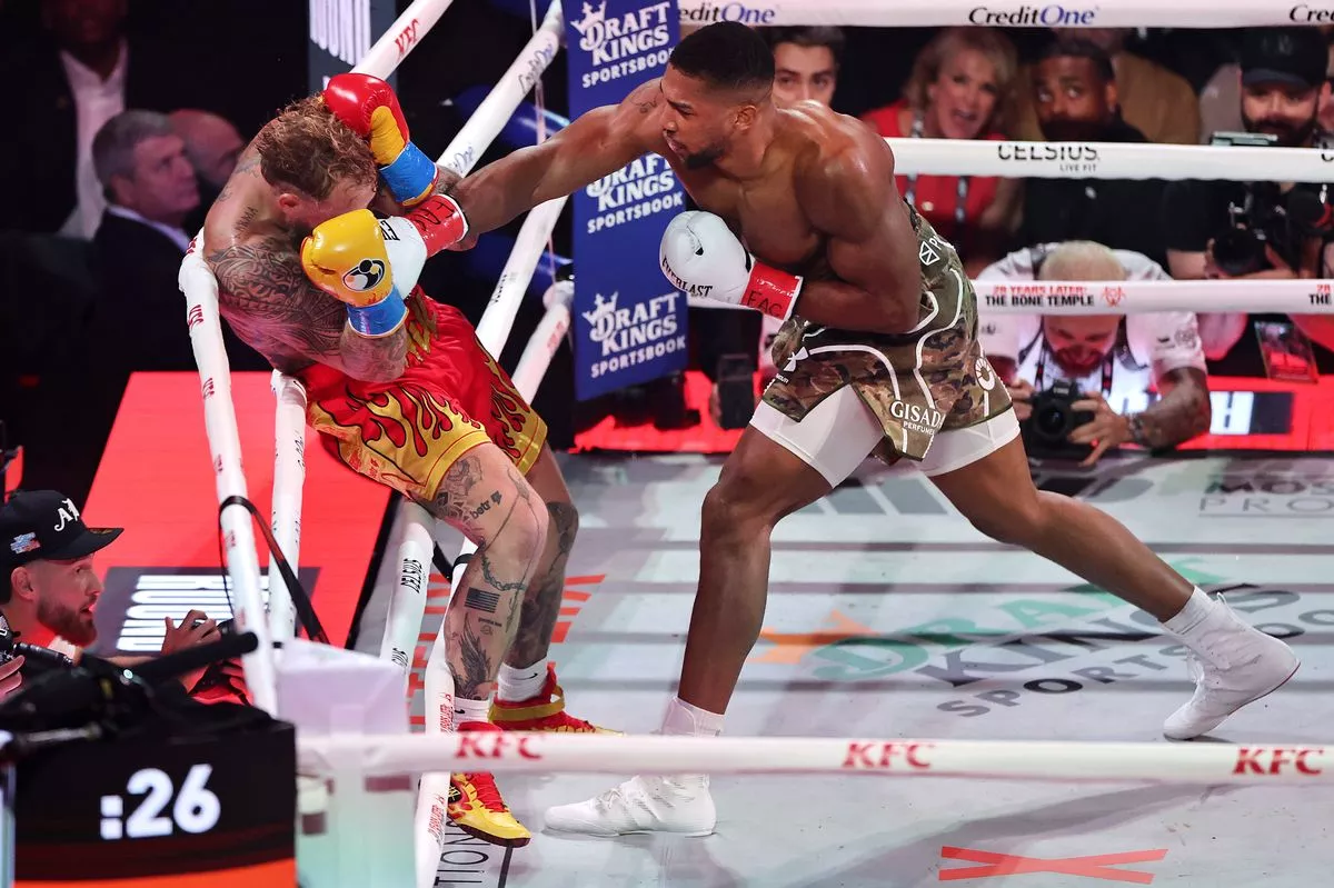 Joshua Knocks Out Jake Paul In Brutal Fashion