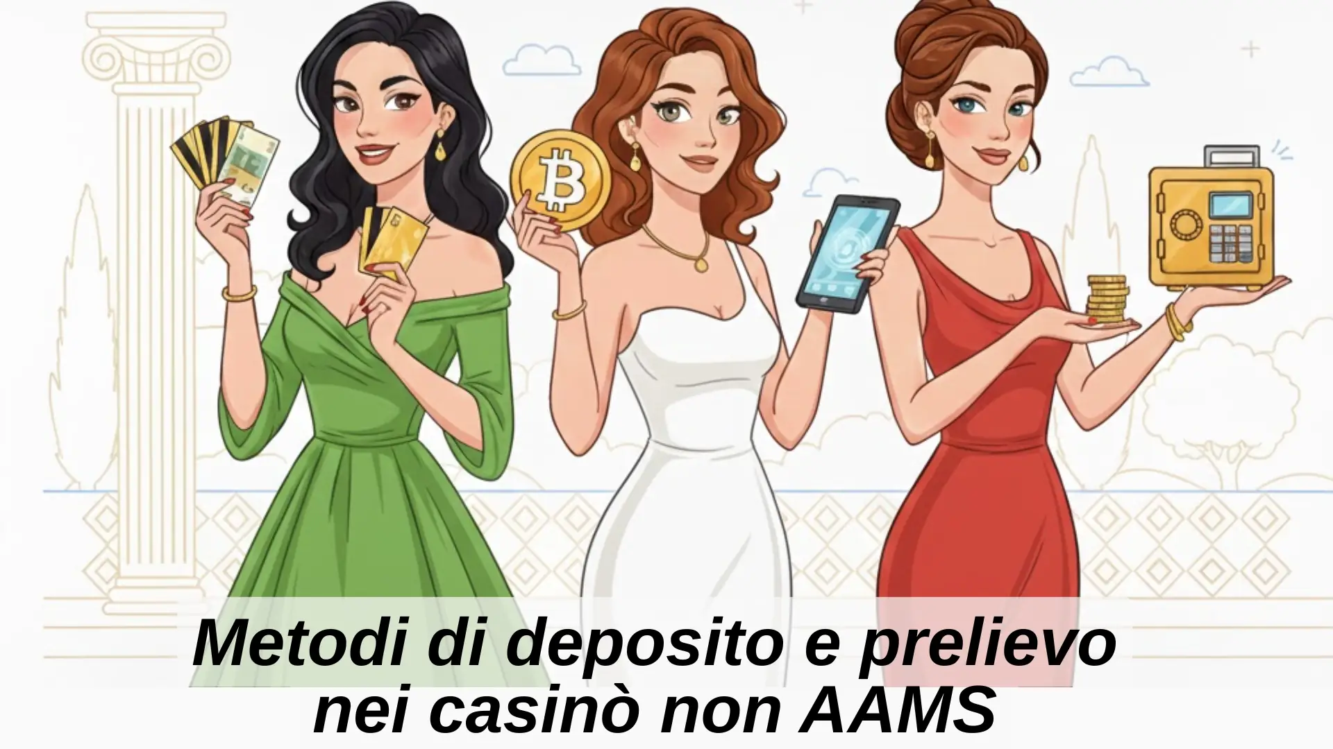 Metodi di deposito e prelievo nei casinò non AAMS